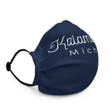 Kalamazoo Cursive Premium face mask