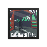 Kal-Haven Trail Framed Poster