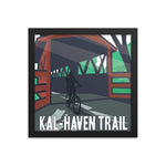 Kal-Haven Trail Framed Poster