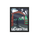 Kal-Haven Trail Framed Poster