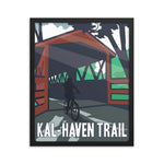 Kal-Haven Trail Framed Poster