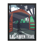 Kal-Haven Trail Framed Poster