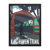 Kal-Haven Trail Framed Poster