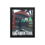 Kal-Haven Trail Framed Poster