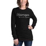 Kalamazoo Cursive Long-sleeved T-Shirt