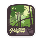 Kleinstuck Nature Preserve Vinyl Sticker