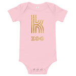 Kzoo Lines Baby Onesie