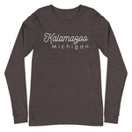 Kalamazoo Cursive Long-sleeved T-Shirt