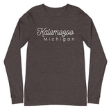 Kalamazoo Cursive Long-sleeved T-Shirt