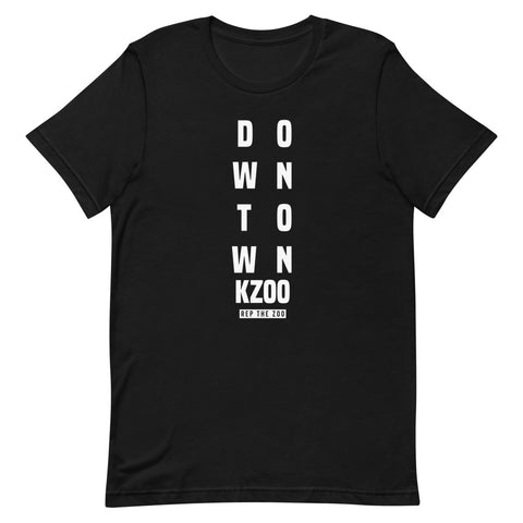 Downtown Kalamazoo REP THE ZOO T-Shirt