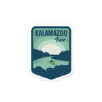 Kalamazoo River Vinyl Sticker