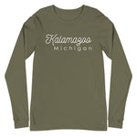 Kalamazoo Cursive Long-sleeved T-Shirt