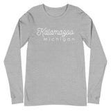 Kalamazoo Cursive Long-sleeved T-Shirt