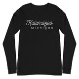 Kalamazoo Cursive Long-sleeved T-Shirt