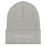 Kalamazoo Cursive Cuffed Beanie