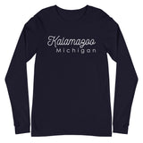 Kalamazoo Cursive Long-sleeved T-Shirt