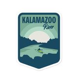 Kalamazoo River Vinyl Sticker