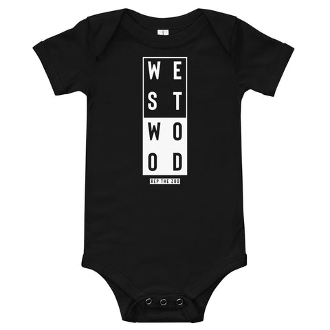 Westwood Neighborhood REP THE ZOO Baby Onesie