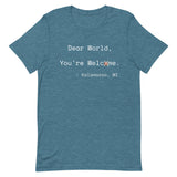 "You're Welcome" Kalamazoo Coronavirus T-Shirt